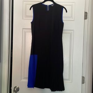 DKNY 3/4 length sleeveless dress